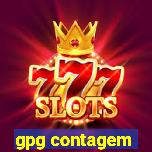 gpg contagem